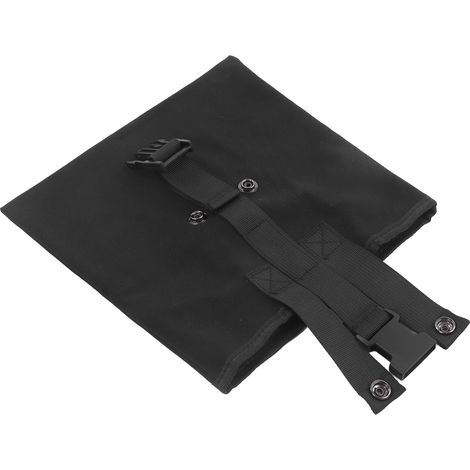 Sac de cueillette en toile Oxford, sac à fruits, pochette à outils à porter à la taille, sac de rangement pour légumes de jardin noir (1/5)