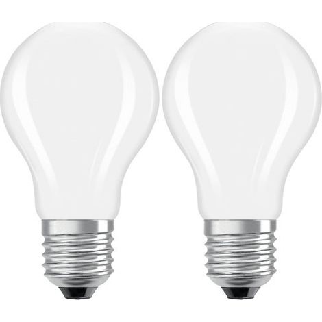 Led Standard Mattglas E27 3,4 W 470 Lumen Warmweiß X2 - Ledvance GP