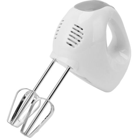 Batteur électrique à main 300 W, 5 vitesses, repose-bol sécurisé, fouet électrique multidirectionnel avec 4 fouets, prise européenne 220 V (1/5)