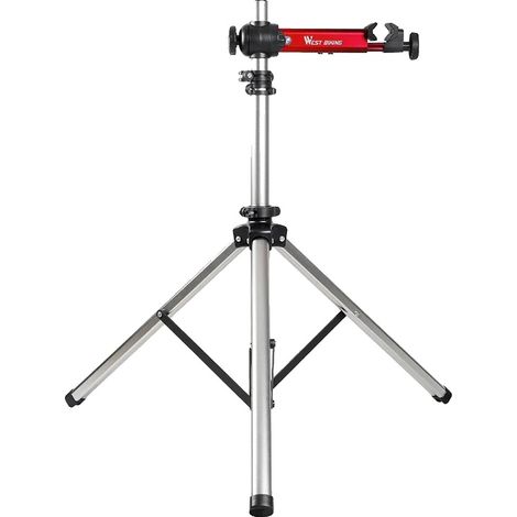 Soporte para bicicleta, altura ajustable, diseño plegable, soporte sin bandeja. (1/2)