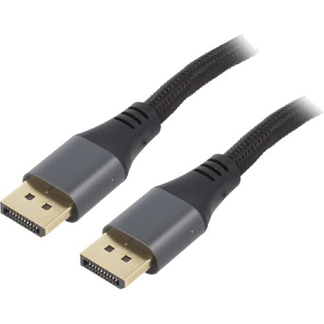 Cable DisplayPort 1.4 male des deux cotes 1.8m noir