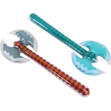 Lot de 2 hachettes gonflables pour fête aquatique, jouet gonflable pour piscine pour enfants (1/5)