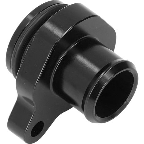 Raccord de tuyau d'eau pour voiture en alliage d'aluminium avec collier de serrage, compatible avec les moteurs 3.0L biturbo N54 de 335i, 335xi et 135i (noir). (1/5)