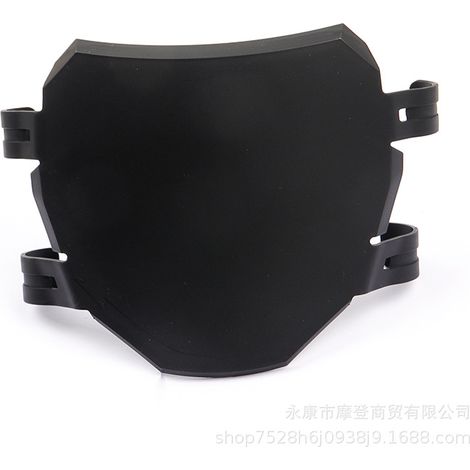 Colliers de serrage universels pour la plaque d'immatriculation avant de la Light Bee et la housse étanche du pare-brise avant de la moto tout-terrain Tani. (1/5)