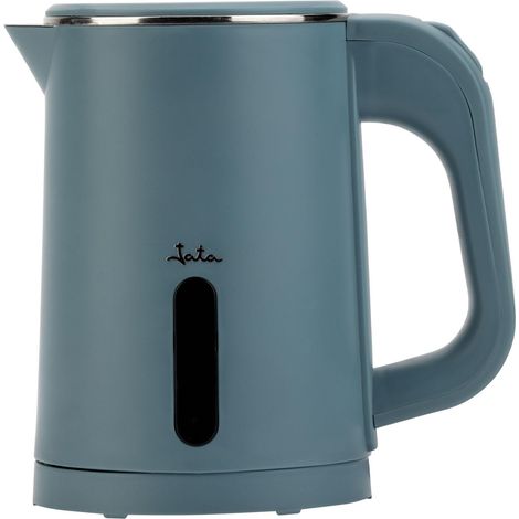 Bouilloire électrique - Capacité : 0,8 l - 1000 W - Filtre anti-calcaire - Base pivotante à 360° - Indicateur lumineux - Sans BPA - Nettoyage facile - Carafe sans (1/5)