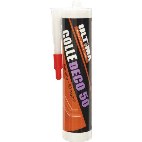 COLLE DECO 50 EXTRA BLANCHE CARTOUCHE 300ML - ULTIMA - 127302