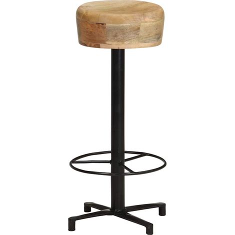 Maison Exclusive - Tabourets de bar lot de 2 76 cm bois de manguier massif (1/5)