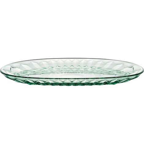 GUZZINI Vassoio Tondo Ovale Vanity Bio-Based D 36 Cm Verde (1/3)