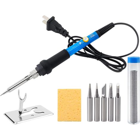 Kit de soudure électrique 60W 220V avec fil et pince à épiler - Outils de soudage et de bricolage (1/5)