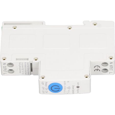 Disjoncteur intelligent ZigBee AC230V 1P/40A (Disjoncteur télécommandé via téléphone mobile pour une utilisation dans une maison intelligente) (1/5)