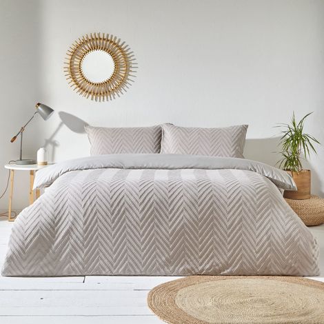 Housse de Couette rembourrée géométrique (1/3)