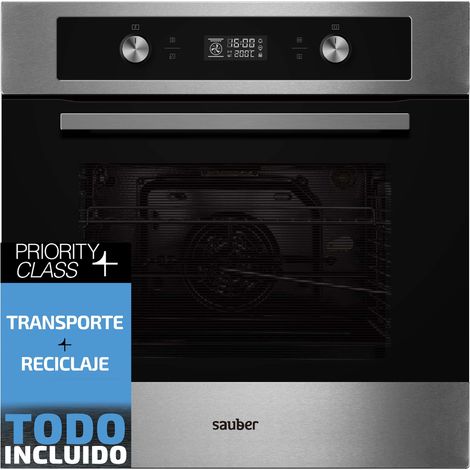 Sauber SHMP01I - Horno A Pirolitico Multifuncion Con Display Inox (1/5)