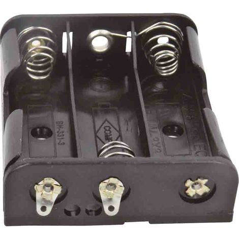 Porte-pile 3 x RS PRO AA ( Prix pour 1 )