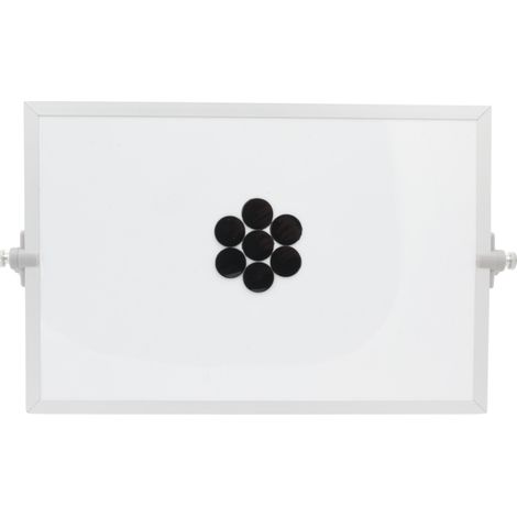 Symbole magnétique Cercle 2 cm noir (1/2)