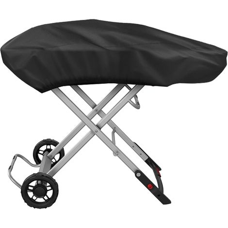 BEBUSINGOTO Funda para barbacoa de gas portátil Weber Traveler, de tela Oxford impermeable y resistente a la intemperie. (1/5)