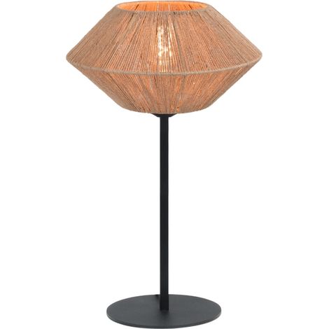 Lampe de table Bicono avec une casquette en corde Ø 35cm - 4310-05-35 (1/3)