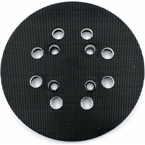 Plateau ponçage Bosch Ø125 mm – dureté moyenne – pour ponceuse excentrique PEX (1/5)
