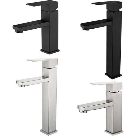 Mitigeur de lavabo Bassin noir robinet maison salle de bain robinet lavabo TRIMEC