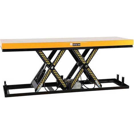 Tavola elevatrice fissa, lunghezza 2500 mm - Sollevamento massimo 1000 mm - Carico massimo 2000 kg - Industria - Magazzino - 1321053160 (1/5)