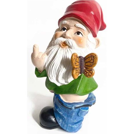 Nain De Jardin - Statue Extérieure En Résine - Décoration Pour Jardin Terrasse Cour - 30 cm - 1 Pièce (1/5)