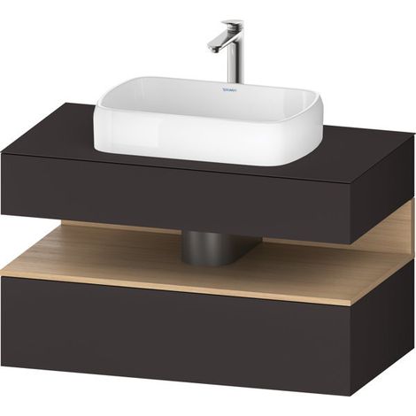 Duravit Collection One Konsolenwaschtischunterbau, 1 Auszug, 1 (1/2)