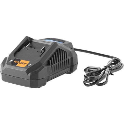 Caricabatterie rapido Procraft 20/4A 20 V 4 A per batterie agli ioni di litio