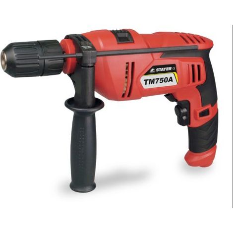 Taladro percutor STAYER 750 w. TM750A