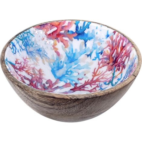 Signes Grimalt Bol Küche Bola Schüsselkorallenboxen und blaue Tabletts 15x15x7cm 25192