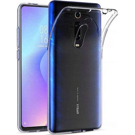 Funda delgada para Xiaomi Redmi K20/Mi 9T, funda transparente con parte trasera transparente y cristal. (1/4)