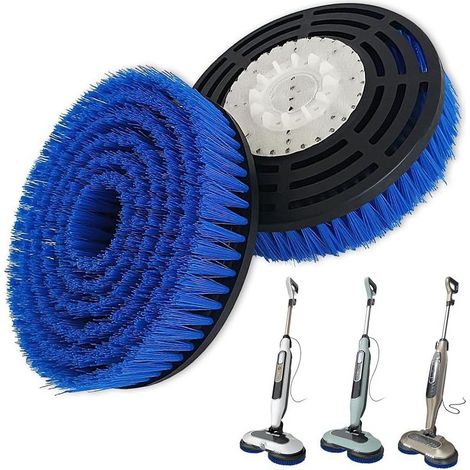 Pack S8201 Steam Brush Heads Compatible with Shark Steam Mop S7000/S7001/S7005/S7201/S7020/S7000AMZ/S8000/S8001/S8201, Deep Cleaning Hard Floors, Polishing Resistant (1/5)