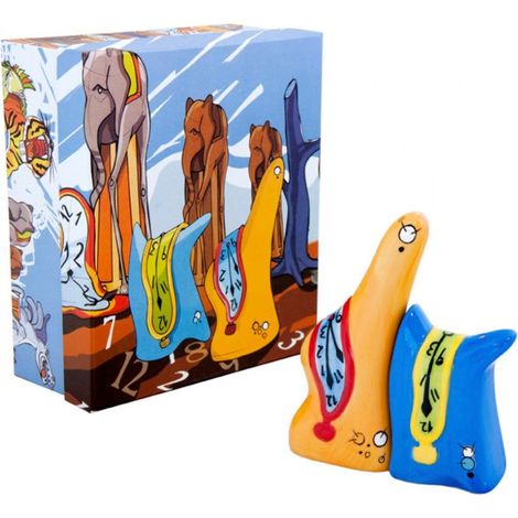 Set Sel et poivre en céramique Collection Horloge