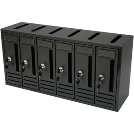 CASSETTA POSTALE COMPO 6 62X18X30 CM ANTRACITE 1 PZ