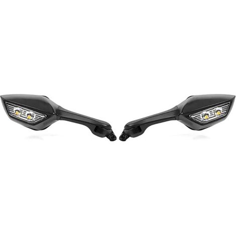 1 Paar Rückspiegel mit Beleuchtung, passend für Kawasaki Ninja ZX-10R (Baujahre 2012-2015) (1/4)