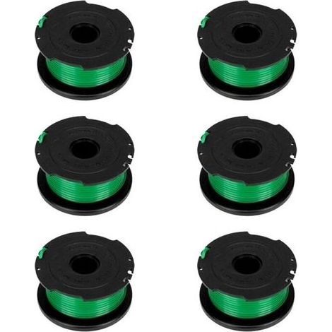 Black and Decker GL7033 GL8033 GL9035 Cortabordes de Hilo 6 Carretes 6m (1/4)