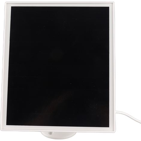 Panneau Solaire 10W 5V en Mono-Cristal avec Rotation 360° et Inclinaison 90° IP65 Étanche 23%-24% Efficacité pour Caméras de Surveillance à Faible Consommation Extérieures (1/5)