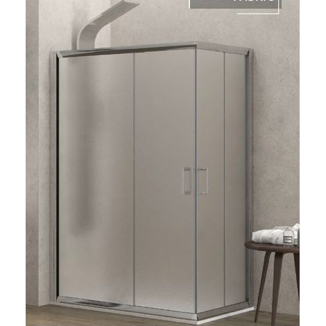 Parois de douche opaques NEW FLORA 100 H. 180 cm-- (1/3)