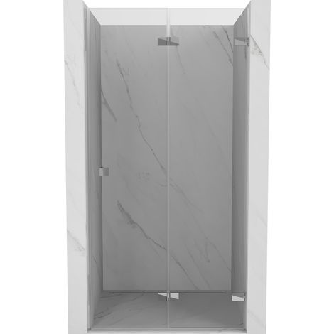 Mexen Lunar-F porte de douche pliantes droite 90 cm, transparent, chrome - 836-090-000-01-00-P (1/5)