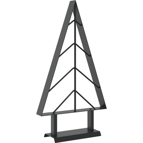 Metall Weihnachtsbaum KUOPIO 60 cm Stahl Schwarz vidaXL (1/5)