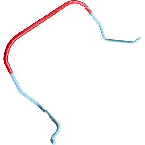 Leva freno motore rossa dx ORIGINALE GRIN rasaerba tagliaerba bm37-82v PRT-0907