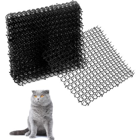 ® 10PCS Tapis Anti-Chat - 34cm x 41cm - Tapis Répulsif Chat avec Epine pour Jardin (1/5)