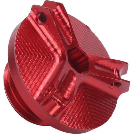 Bouchon de remplissage d'huile M20x2,5 de rechange pour Yamaha TMAX 530, 500, 560, 250 et 300 (rouge) (1/5)