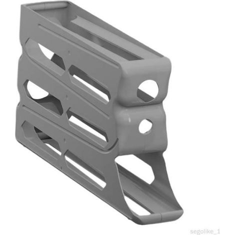 Distributeur D Oeufs - 4 Niveaux - 30 Oeufs - Pour Porte Réfrigérateur - Gris (1/4)