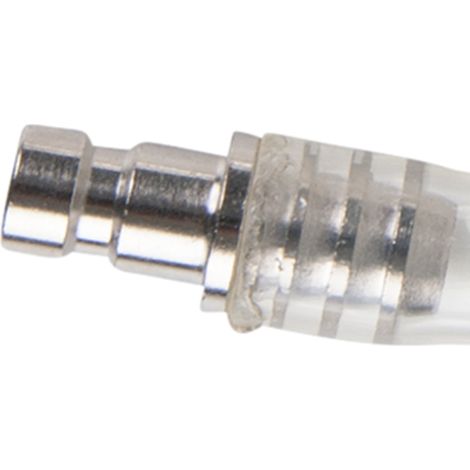 KS TOOLS Adaptador de acoplamiento rápido para manguera de PU 8,0 x 12,0 mm x 1,5 m - 150.9355-2