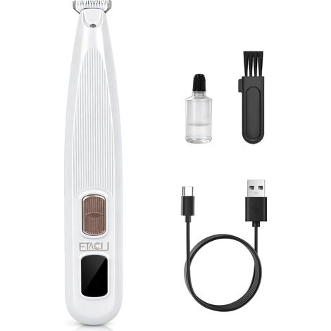 Tondeuse à poils de chien, tondeuse pattes de chien avec écran LED (1/5)
