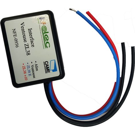 Relais pour raccord ventouse /ZL38 CAME 001FR1009