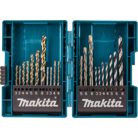 Makita Zubehör - Bohrer-Set, 21-teilig B-44884