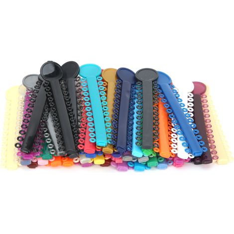 40 pièces attaches orthodontiques ligatures dentaires pour appareils dentaires et brackets (1/5)