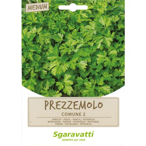 SEMI PER ORTAGGI E VEGETALI prezzemolo comune
