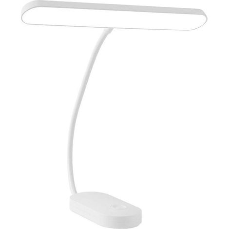 Wiederaufladbare USB-Schreibtischlampe mit einstellbarer Helligkeit, zum Aufhängen oder Aufkleben, mit Fernbedienung und LED-Wandleuchte. (1/5)