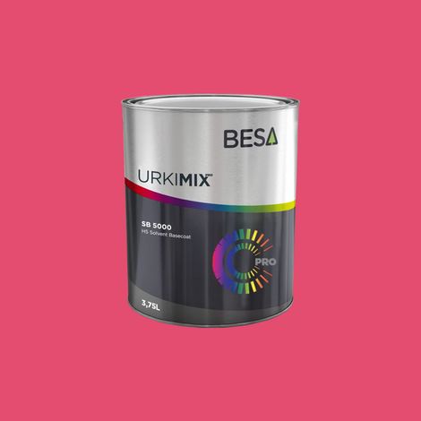 Pot de Peinture Polyuréthane / bi composant Pantone 198C Brillant - 5kg